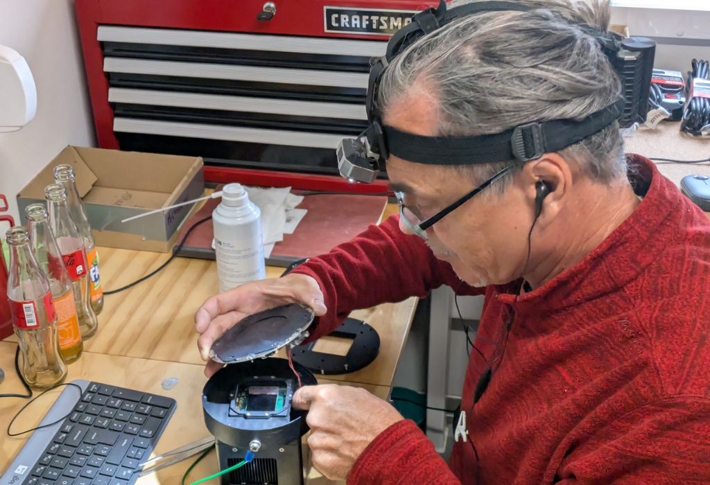 FLI CCD kamera javítás